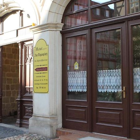 Hotel Garni Am Dippeplatz 크베들린부르크 외부 사진